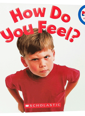 150元5本蒙氏早教启蒙绘本英文原版Rookie Toddler: How Do You Feel学乐can you make a happy face情绪管理儿童撕不烂安静书