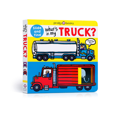 英文原版What's in my Truck?我的卡车里有什么？低幼儿童交通工具启蒙认知英语绘本撕不烂纸板书 亲子互动共读早教书翻翻书