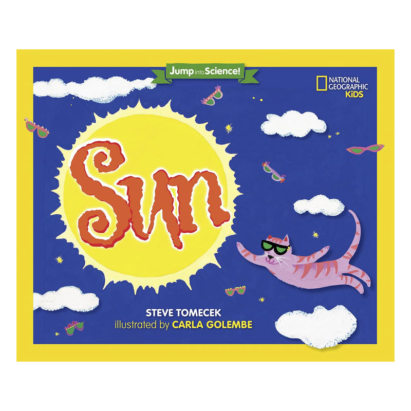 预售英文原版Jump Into Science: Sun投身科学：太阳国家地理儿童科学入门科普绘本 天文学 地球科学平装4-8岁