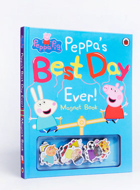 预售英文原版绘本 Peppa Pig: Peppa's Best Day Ever 粉红猪小妹小猪佩奇：佩奇的美好一天 儿童英语启蒙书Ladybird出版教育童书