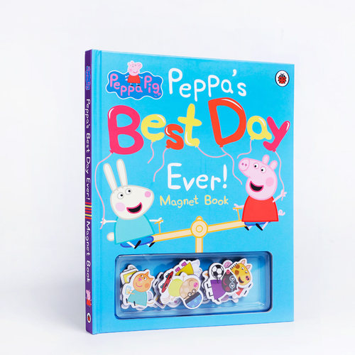预售英文原版绘本 Peppa Pig: Peppa's Best Day Ever 粉红猪小妹小猪佩奇：佩奇的美好一天 儿童英语启蒙书Ladybird出版教育童书