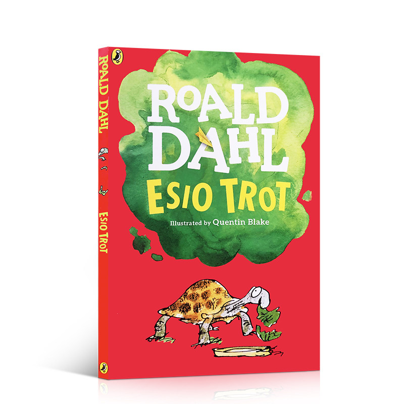 喂咕呜爱情咒Esio Trot小乌龟是怎样长大的 罗尔德达尔系列Roald Dahl英文原版儿童小说 初中英语课外阅读趣味故事书