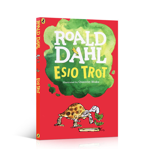 喂咕呜爱情咒Esio Trot小乌龟是怎样长大的 罗尔德达尔系列Roald Dahl英文原版儿童小说 初中英语课外阅读趣味故事书