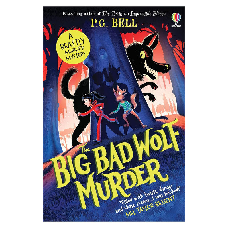 预售英文原版The Big Bad Wolf Murder大坏狼谋杀案童话犯罪冒险平装小说冒险故事10-14岁