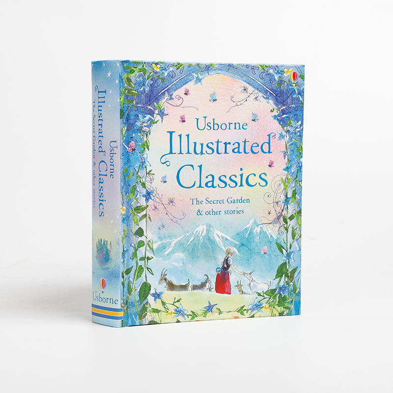 英文原版进口绘本经典《秘密花园》及其他故事 Illustrated Classics The Secret Garden & other stories黑美人绿野仙踪Usborne