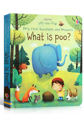 便便有妙用同主题Usborne Lift-the-Flap What is Poo? 便便是什么翻翻书 纸板书 孩子认识便便 学习到生活常规 内含众多小机关