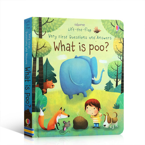 便便有妙用同主题Usborne Lift-the-Flap What is Poo? 便便是什么翻翻书 纸板书 孩子认识便便 学习到生活常规 内含众多小机关