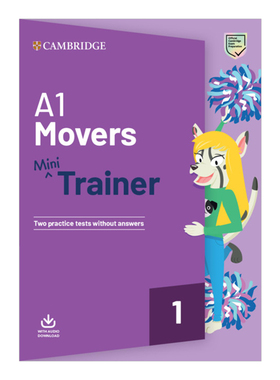 原版现货2020新版二级考试真题集原版剑桥出版社Cambridge English A1 Movers 1剑桥少儿英语考试YLE备考资料官方测试真题集