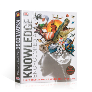 知识百科全书 英文原版 DK百科系列精装科普书籍 Knowledge Encyclopedia  青少年中学生进口正版英语书课外阅读书籍工具书
