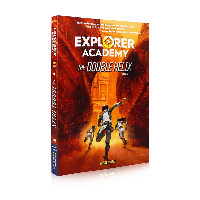 美国国家地理探险家学院#3英文原版小说Explorer Academy: The Double Helix双螺旋中小学生英语课外阅读读物儿童冒险故事章节书