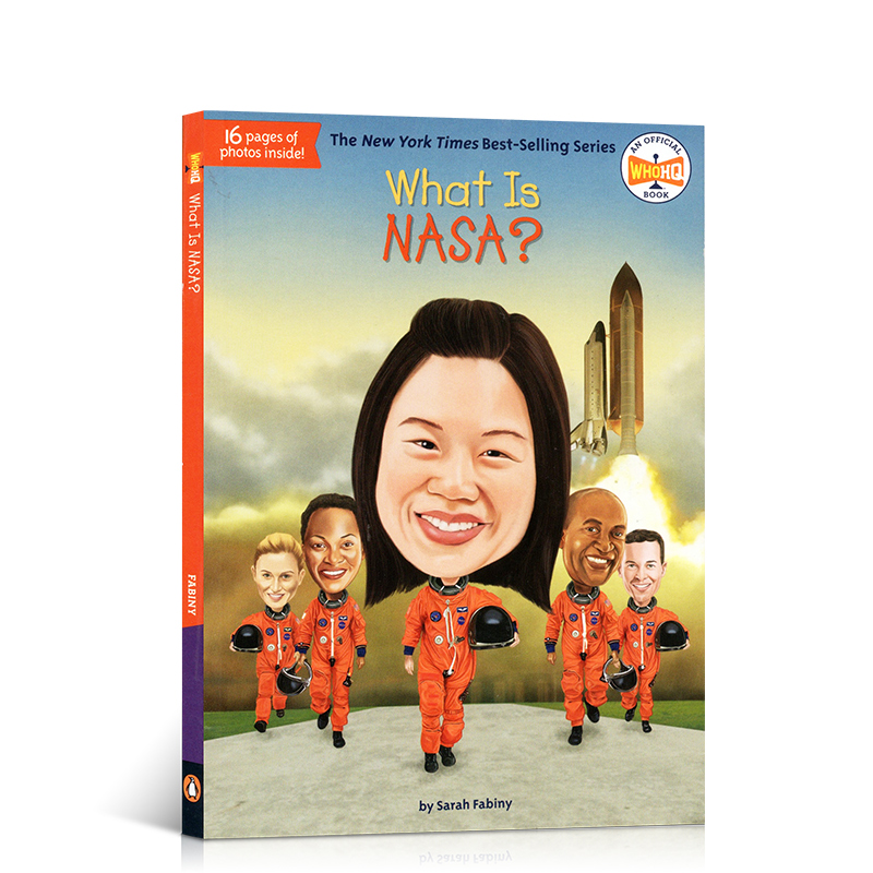 英文原版NASA美国航空航天局是什么？What Is Nasa中小学课外阅读桥梁章节读物青少年科普绘本故事书读物书籍儿童英语学习童书
