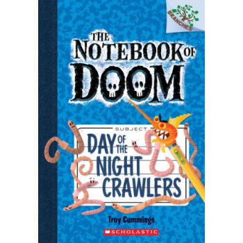 英文原版经典进口The Notebook of Doom #2: Day of the Night Crawlers英语读物儿童趣味幼儿益智绘本亲子共读课外阅读书籍