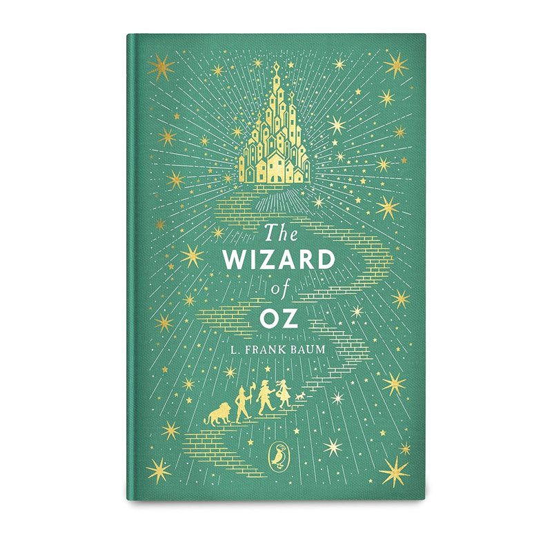 英文原版 The Wizard of Oz 绿野仙踪 儿童经典奇幻小说 海雀布纹经典精装书籍 儿童文学 14岁+