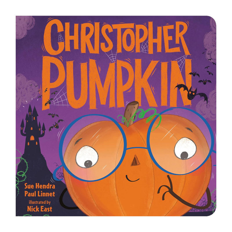 预售英文进口原版 万圣节节日主题:Christopher Pumpkin 南瓜克里斯托弗 幽默万圣节故事 儿童英语启蒙节日平装绘本童书 4-8岁
