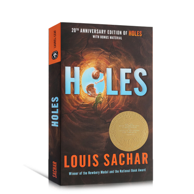 英文原版Louis Sachar作品 Holes洞纽伯瑞奖别有洞天原著寻宝小子歪歪路小学歪歪路小学Wayside School麻烦精马文搭wonder flipped
