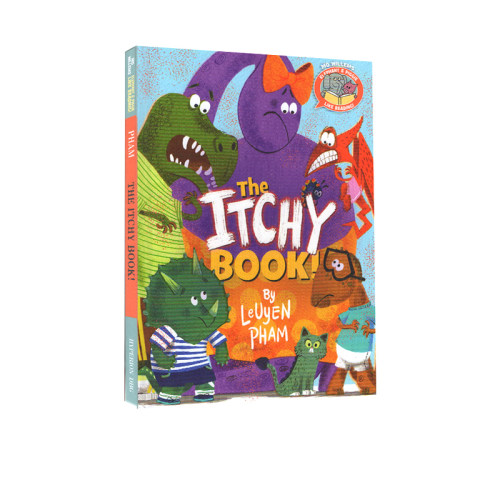 英文原版 The Itchy Book 小猪小象第2季#5想挠痒痒的恐龙 Elphant and Piggie Like Reading精装莫威廉斯 Mo Willems著 3-6岁