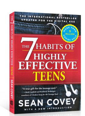 英文原版The 7 Habits of Highly Effective Teens杰出青少年的七个习惯正版小说阅读高效能人士7大习惯 肖恩柯维Sean Covey