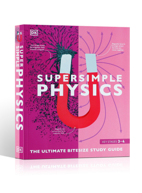 英文原版 Super Simple Physics 超级简单的物理学 DK出版中学物理学习练习册教辅书籍正版进口读物工具书教辅书
