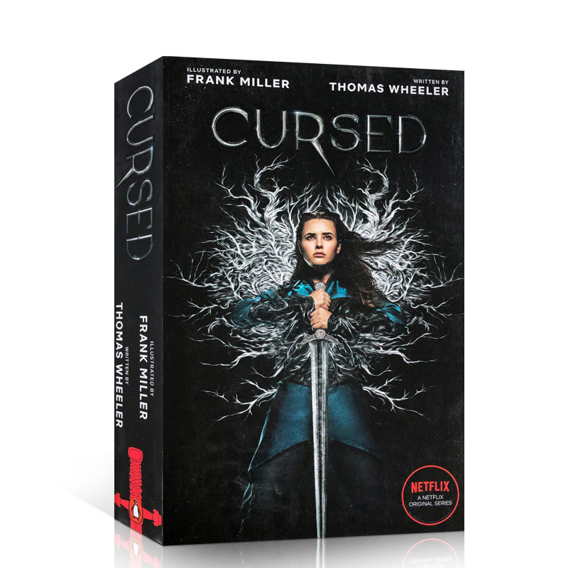 英文原版小说 Cursed : A Netflix Original Series  被诅咒 青少年课外英语阅读奇幻玄幻冒险故事 同名电视剧正版进口书籍