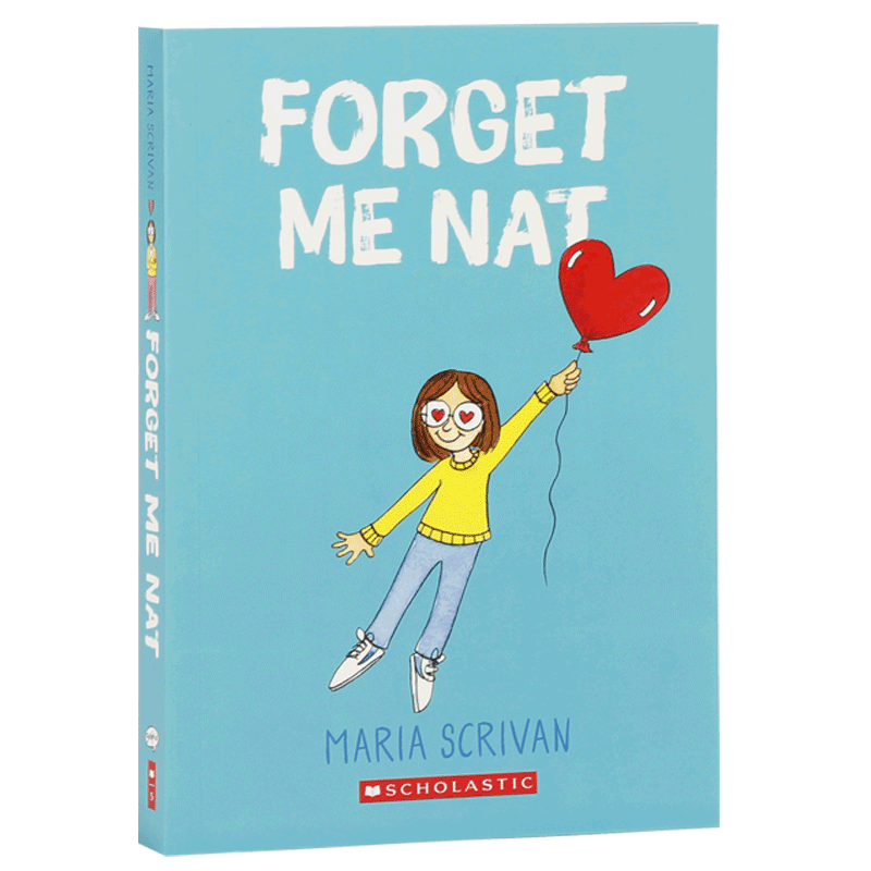 英文原版 Nat Enough #2 Forget Me Nat 忘了我娜塔莉 儿童文学少儿读物课外阅读青少年学习英语漫画小说平装纽约时报畅销作者作品