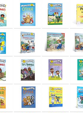 150元10件My First I can read预备级系列Otter水獭Pete the Kitty皮特猫Cat Little Critter小毛怪icanread英语绘本Petethecat