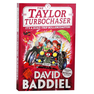 英文原版 The Taylor Turbochaser 泰勒涡轮追逐车 青少年课外英语阅读小说章节书 进口平装正版 David Baddiel作品