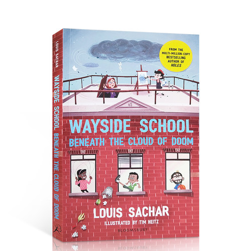 Wayside School Beneath the Cloud of Doom厄运之云下的路边学校英文原版平装故事书儿童课外阅读书籍读物洞holes同作者