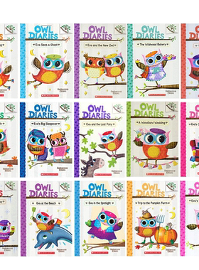 英文原版学乐大树系列Owl Diaries猫头鹰日记Dragon Masters驯龙大师高手超级方块兔Press Start神奇校车桥梁章节书dogman老鼠记者