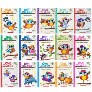 英文原版学乐大树系列Owl Diaries猫头鹰日记Dragon Masters驯龙大师高手超级方块兔Press Start神奇校车桥梁章节书dogman老鼠记者