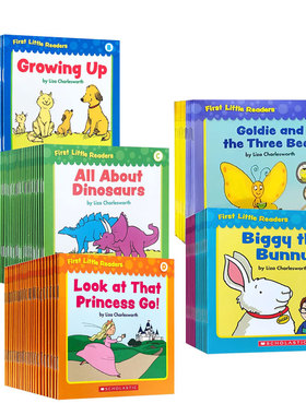 学乐Scholastic第一个小读者系列英语分级阅读First Little Readers/Comics ABCDEF幼儿Guided Science启蒙认知早教读物原版绘本