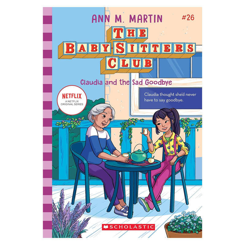 预售英文原版The Baby-sitters Club #26: Claudia and the Sad Good-bye保姆俱乐部26 克劳迪娅悲伤告别平装小说10-14岁