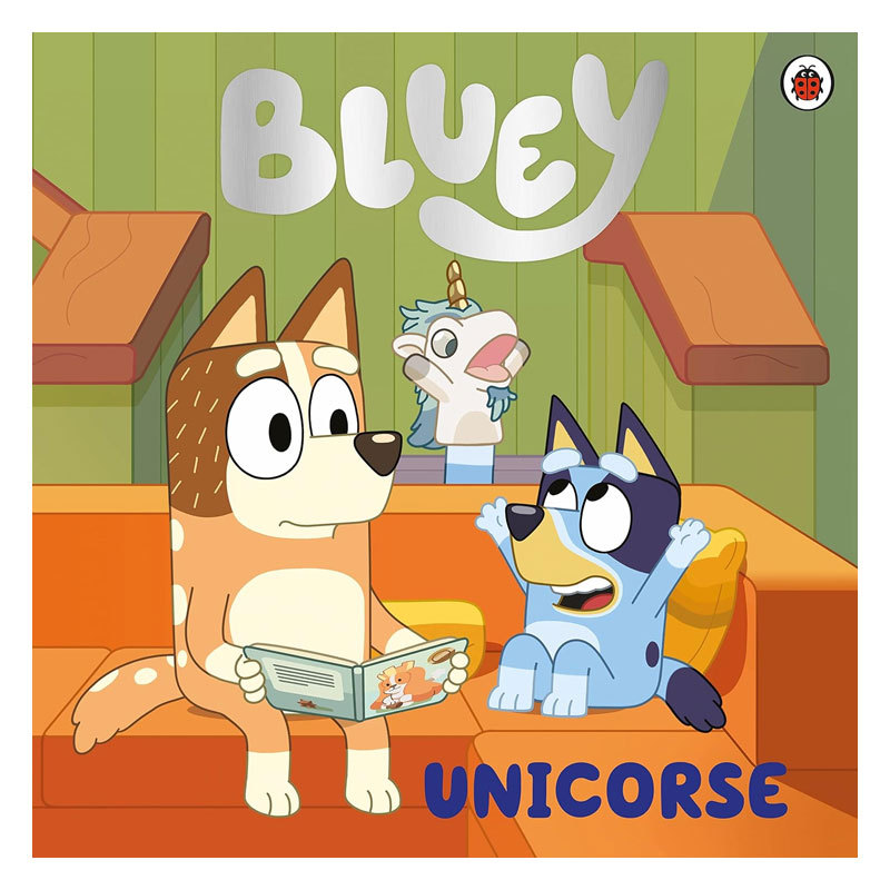 预售英文原版 Bluey: Unicorse 小蓝狗布鲁伊：独角怪 儿童阅读睡前故事平装绘本 和Unicorse加入Bluey的故事时间 4-8岁