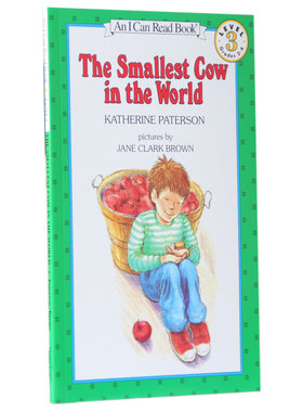 【送音频】英文原版The Smallest Cow in the World世界上小牛第3阶段绘本幼儿儿童英语启蒙认知故事书i can read系列分级阅读读物