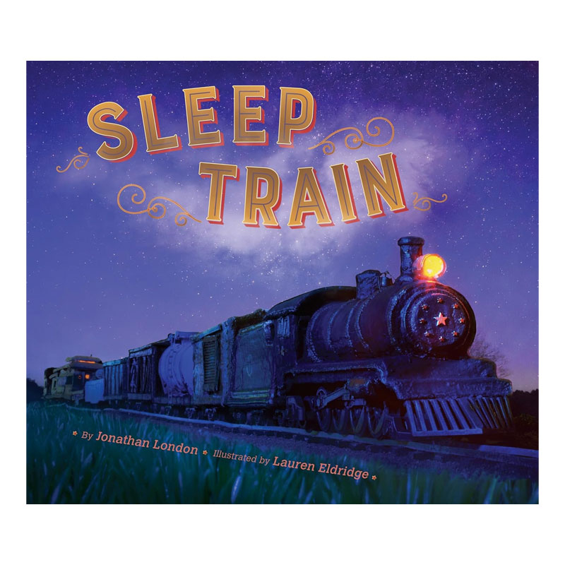 英文原版Sleep Train睡眠火车绘本