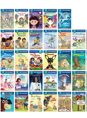 英文原版Step into Reading Step2 美国企鹅兰登经典英语分级读物 第二阶段儿童兰登书屋系列词汇故事章节桥梁童书 SIR2