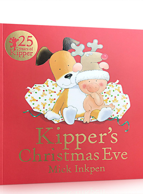 预售送音频英文原版绘本Kipper's Christmas Eve小狗奇普的平安夜大开平装廖彩杏书单推荐书单儿童启蒙早教图画正版2-6岁睡前读物