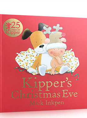 送音频英文原版绘本Kipper's Christmas Eve小狗奇普的平安夜大开平装廖彩杏书单推荐书单儿童启蒙早教图画正版2-6岁睡前读物
