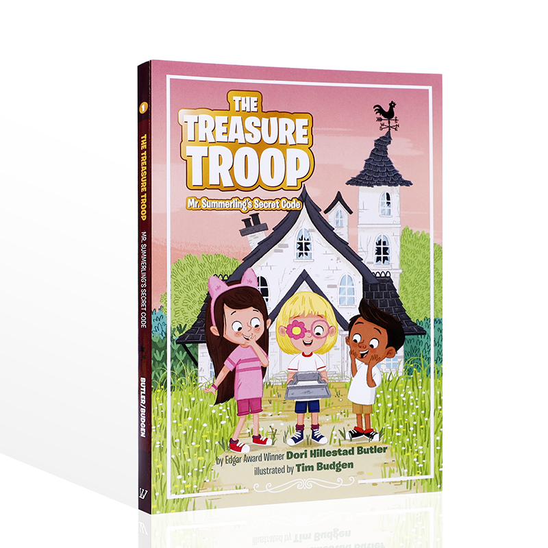 英文原版萨默林先生的秘密密码The Treasure Troop#1:Mr. Summerling’s Secret Code中小学生英语课外阅读冒险故事情节桥梁章节书