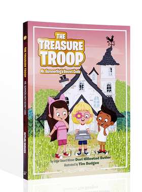 英文原版萨默林先生的秘密密码The Treasure Troop#1:Mr. Summerling’s Secret Code中小学生英语课外阅读冒险故事情节桥梁章节书