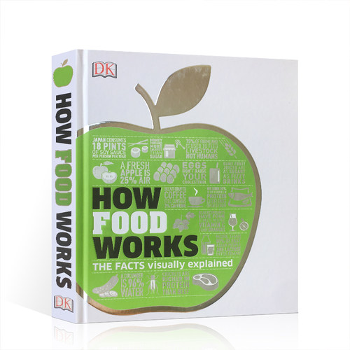 食物是如何运作的 How Food Works The Facts Visually Explained 英文原版 DK人类食物百科 视觉图解 插图百科科普读物精装