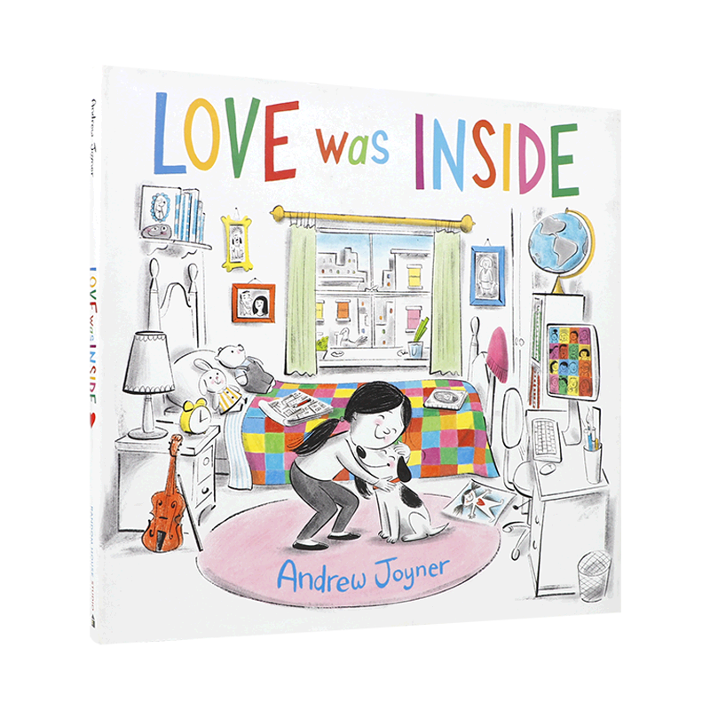 英文原版 Love Was Inside 房间里的色彩 纪念疫情期间的日子Random House Inc 4-8岁儿童宝宝启蒙益智品格塑造绘本精装