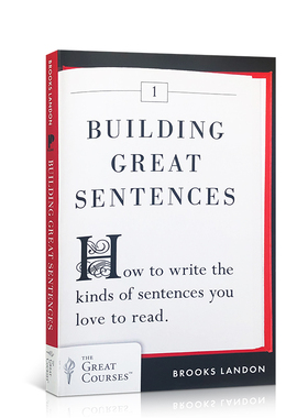 英文原版如何造句Building Great Sentences How to Write the Kinds of Sentences英语写作学习指导书雅思托福进口正版书籍
