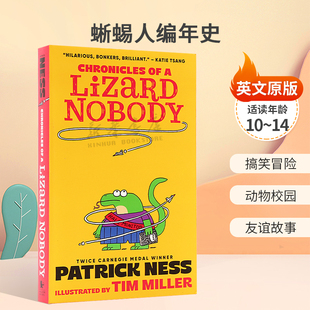 英文原版Chronicles of a Lizard Nobody蜥蜴人编年史搞笑拟人化动物学校搞笑冒险 动物校园 友谊故事平装小说10-14岁