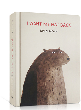 预售英文原版绘本 I Want My Hat Back 我想要回我的帽子 凯迪克奖作者乔恩克拉森 纸板书
