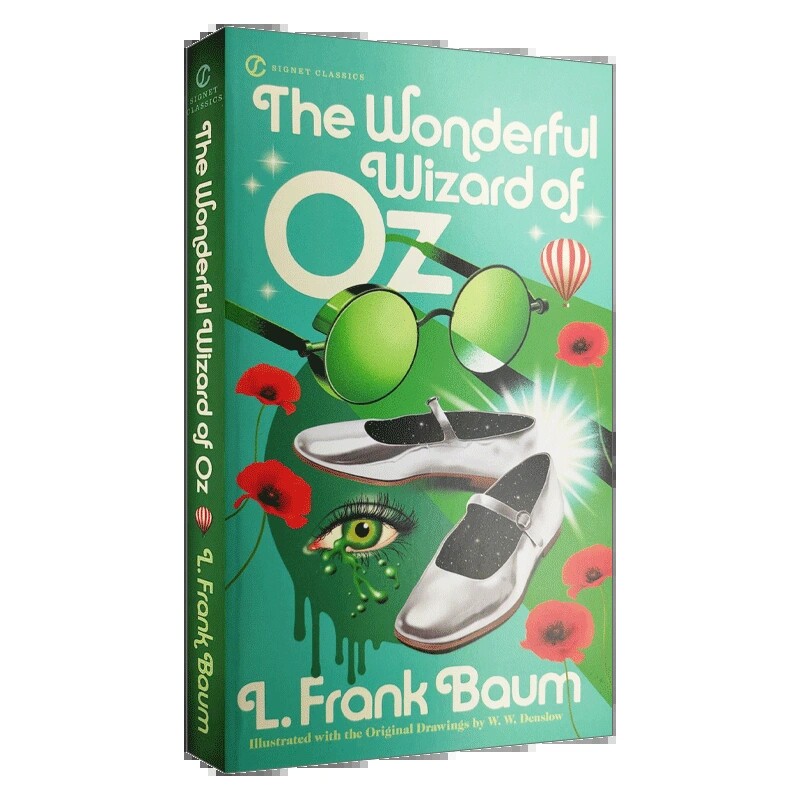 绿野仙踪英文原版儿童文学The Wonderful Wizard of Oz青少年英语课外阅读小说经典童话畅销童书弗兰克鲍姆可搭奇迹男孩彼得潘