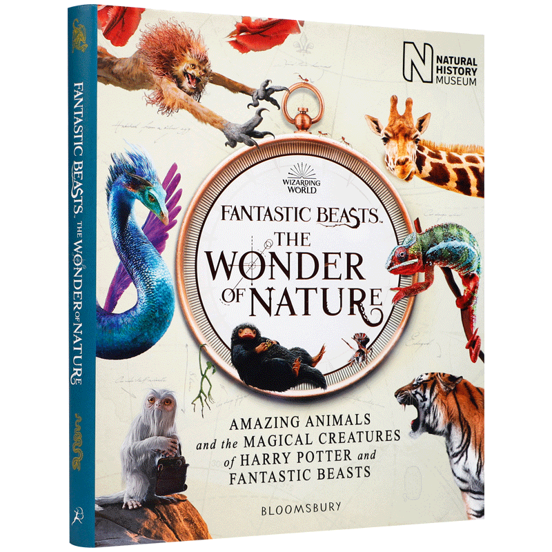 英文原版神奇动物:大自然的奇迹 Fantastic Beasts: The Wonder of Nature自然科学动物图鉴百科全书精装正版哈里哈利波特衍生读物