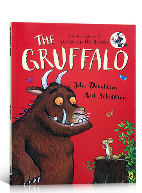 英文原版The Gruffalo咕噜牛英文绘本julia donaldson马尔蒂斯金奖 送音频聪明豆系列叽布叽布探险记录趣味故事书国外获奖