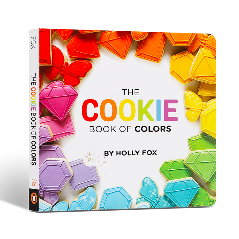 英文原版The Cookie Book of Colors饼干的颜色书低幼儿童英语启蒙颜色认知图画书绘本撕不烂纸板书Penguin Workshop正版进口童书