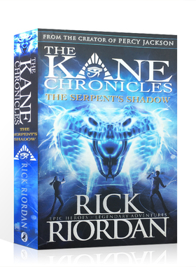 预售第三季波西杰克逊同系列埃及守护神The Kane Chronicles英文原版小说The Serpent's shadow蛇的阴影青少年课外阅读书籍英语