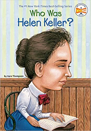 英文原版海伦·凯勒是谁？Who Was Helen Keller? Who Was/Is系列名人传记系列章节桥梁书青少年英语课外阅读读物Penguin企鹅